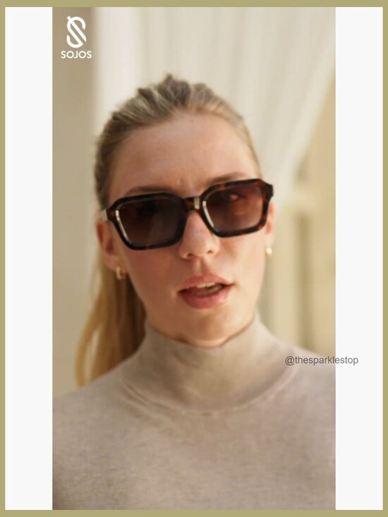 Retro Polarized Square Sunglasses Vintage 70s 80s 90s Hexagon Shades
